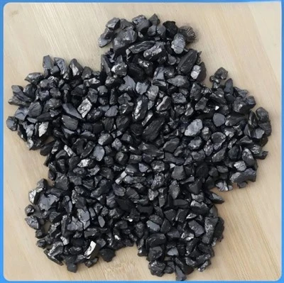Cur-ris gualain air a dhèanamh de Anthracite Calcined / Anthracite tioram